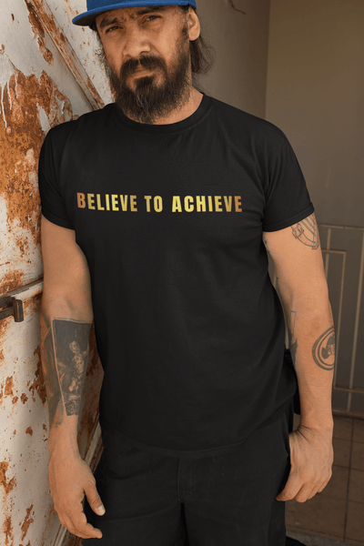 Believe to Achieve Gym Tee - TLK Inspiration